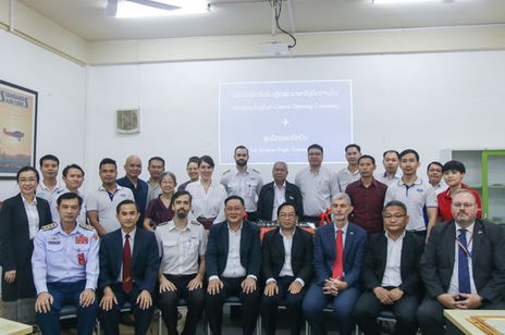 ພິທິເປີດຝຶກອົບຮົມພາສາອັງກິດການບິນ