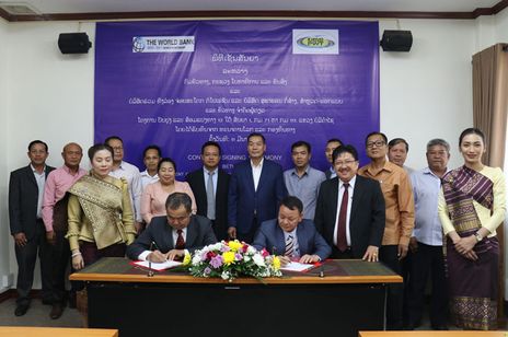 ພິທີເຊັນສັນຍາ ຮັບເໝົາ ປັບປຸງ ແລະ ສ້ອມແປງທາງ 13 ໃຕ້