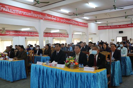 ພິທີ ມອບ-ຮັບ ໂຄງການນໍ້າປະປາ ແລະ ສຸຂາພິບານ ເມືອງລອງ ແຂວງຫຼວງນໍ້າທາ ແລະ ເມືອງຜາອຸດົມ ແຂວງບໍ່ແກ້ວ